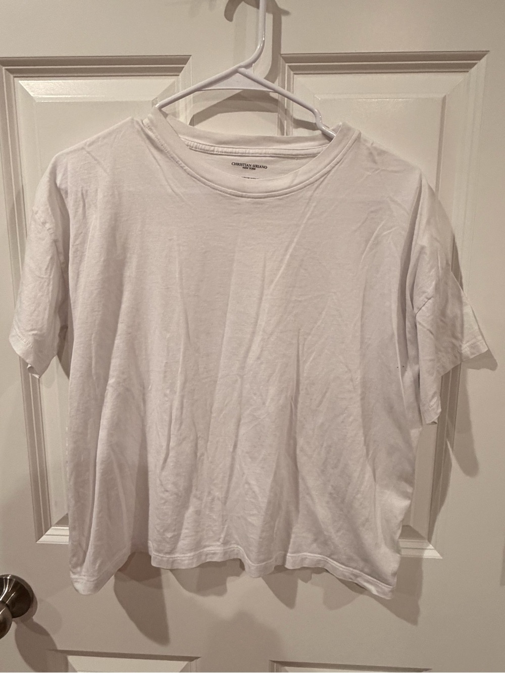 Christian Soriano White TShirt Size Medium
